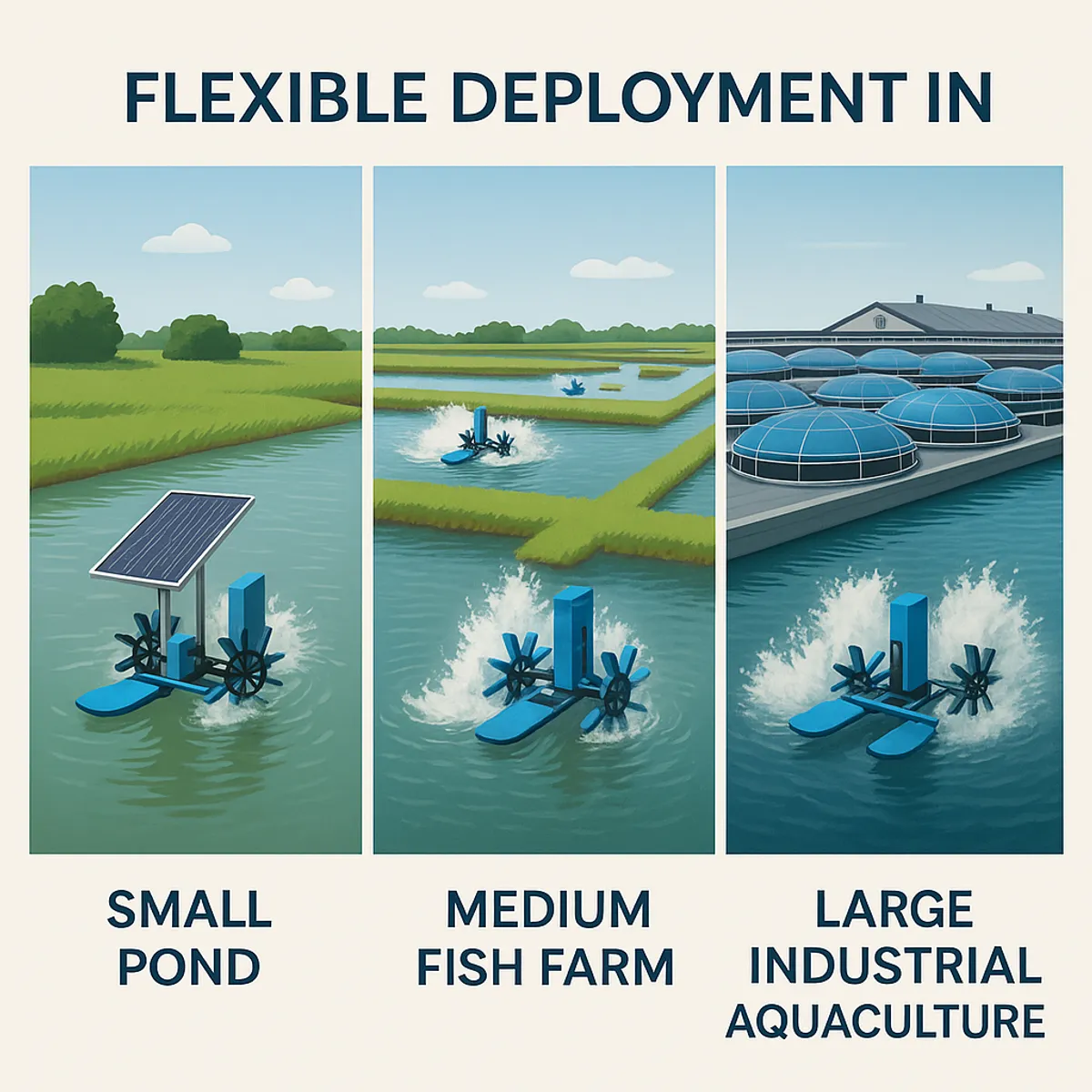 AquaOS at different scales